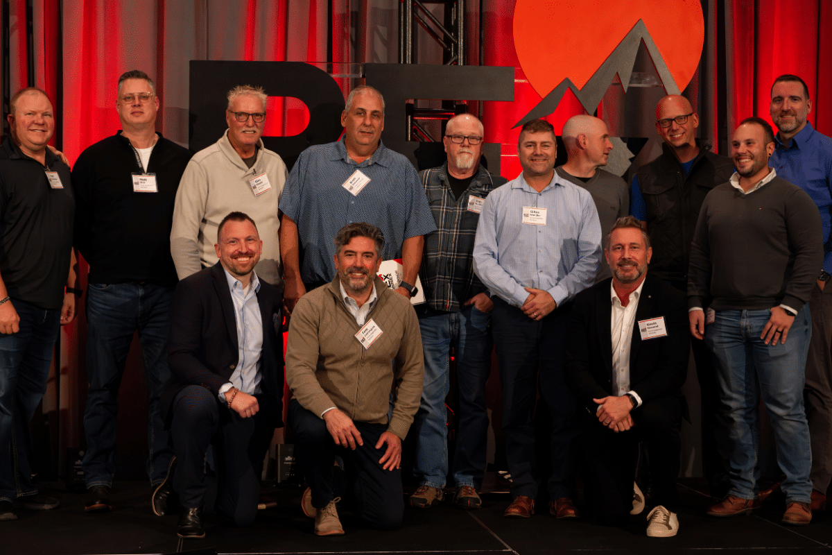 Leadership team together at the end of Connex — smiling, energized, aligned